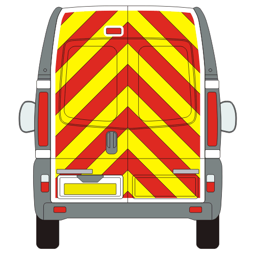 Renault Trafic Full Chevron Kit (2001 - 2014) (High roof H3) Engineering Grade